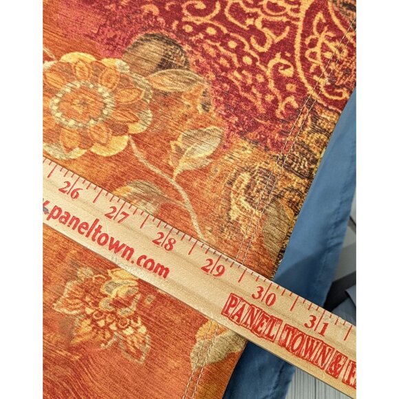 Lbisse Womens Paisley Print Tunic Top With 3/4 Sleeves Made In USA Size S - Picture 10 of 10